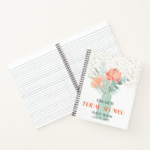 Glass Mason Jar Vrijgezellenfeest Guest Book Notitieboek (Binnen)