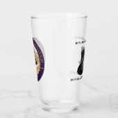 Glass met gepersonaliseerde vorige grootmeester glas (Links)