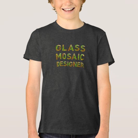 Glass Mosaic Designer Shirt (Voorkant)