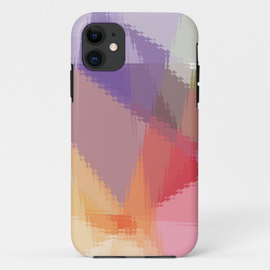 Glass Mosaic Modern Geometric Pattern Case-Mate iPhone Case (Achterkant)