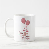 Glass of Love Koffiemok (Links)