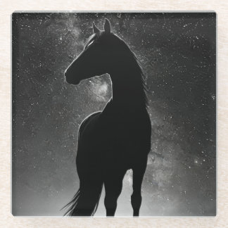 Glass Onderzetter Dark Silhouette