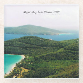 Glass Onderzetter met Saint Thomas Foto Glazen Onderzetter