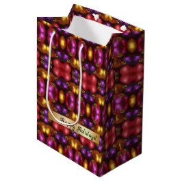 Glass Ornament Pattern Gift Bag Medium Cadeauzakje