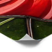 Glass Patchwork Hummingbird Garden Floral Mosaic Poster (Hoek)