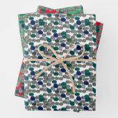 Glass Pebbles Pattern Cust. Papieren pakbladen Inpakpapier Vel (In situ)