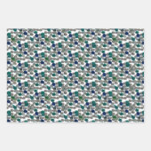 Glass Pebbles Pattern Cust. Papieren pakbladen Inpakpapier Vel (Voorkant)