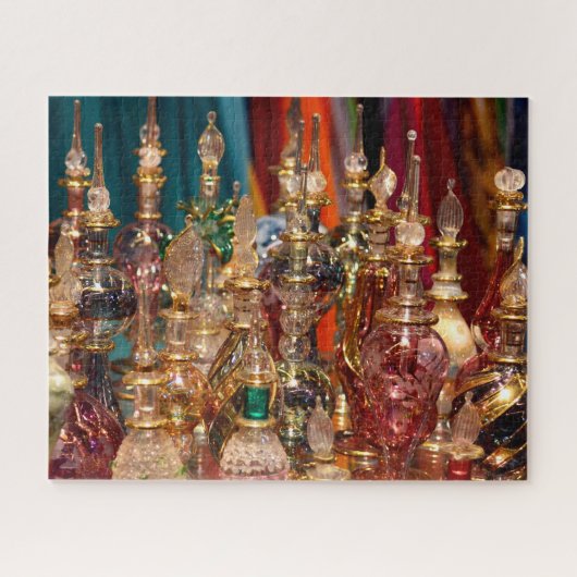 Glass Perfume Bazaar Egypt Jigzaag Puzzle 520 pc. Legpuzzel (Horizontaal)