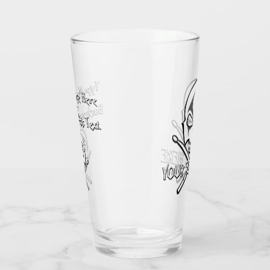 Glass Personalized Drummer Glasses Glas (Rechts)