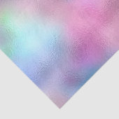 Glass Pink Blue Metallic Abstract Ombre Pastel Tissuepapier (Detail)