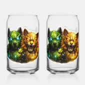 Glass product blikvorm glas (Voorkant)