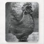Glass Rooster Muismat (Voorkant)