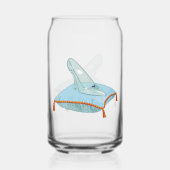 Glass Slipper Blikvorm Glas (Achterkant)