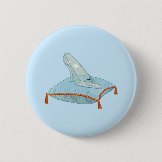 Glass Slipper Ronde Button 5,7 Cm (Voorkant)