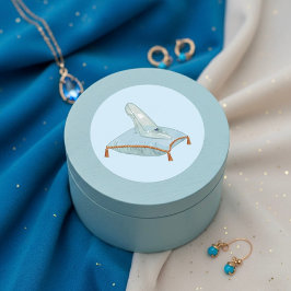 Glass Slipper Ronde Sticker