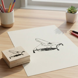 Glass Slipper Rubberstempel