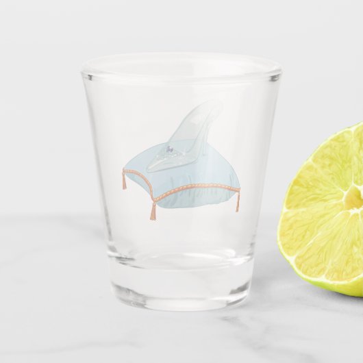 Glass Slipper Shot Glas (Achterkant)