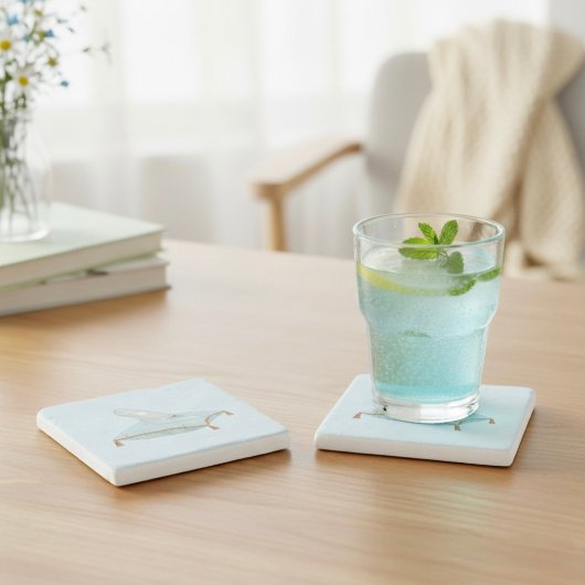 Glass Slipper Stenen Onderzetter