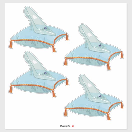 Glass Slipper Sticker (Vel)