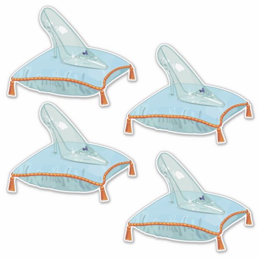 Glass Slipper Sticker (Voorkant)