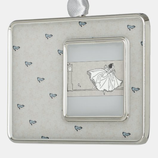 Glass Slipper Vintage Cinderella Ornament (Links)