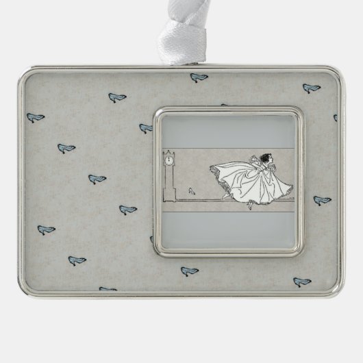 Glass Slipper Vintage Cinderella Ornament (Voorkant)