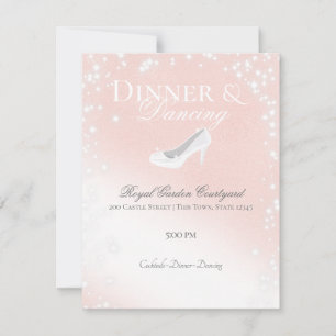 Glass Slipper Weddenschap Save The Date