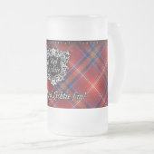 Glass Stein, ik ben een Red Lichtie Fan. - Matglas Bierpul (Voorkant rechts)