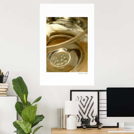 Glass Study, nr. 11 Poster (Thuiskantoor)