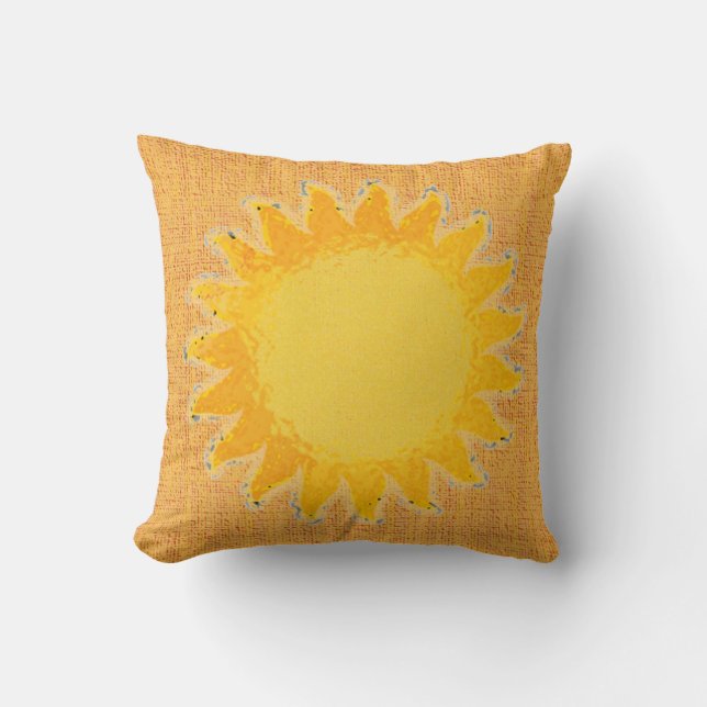 Glass Sunshine Textured Pillow Kussen (Voorkant)