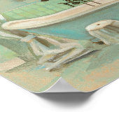 Glass Tegel Bath Poster (Hoek)