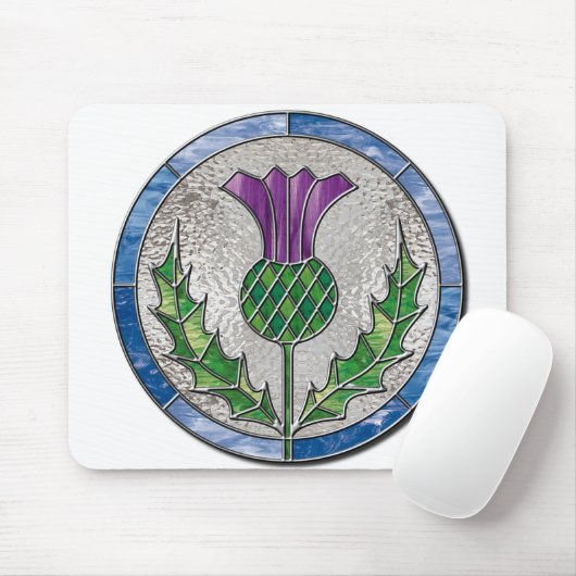 Glass Thistle Muismat (Met muis)