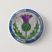 Glass Thistle Ronde Button 5,7 Cm (Voorkant)