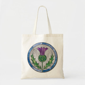 Glass Thistle Tote Bag