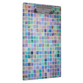 Glass Tile Mosaic cool modern kleurrijk Klembord (Rechts)
