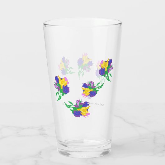 Glass Tumbler/Lilly's Glas (Achterkant)