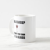 Glass van de klasse Yoga Koffiemok (Voorkant links)