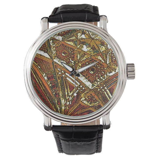 Glass Watch knippen Horloge (Voorkant)