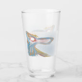Glass werewolf Cup Glas (Achterkant)