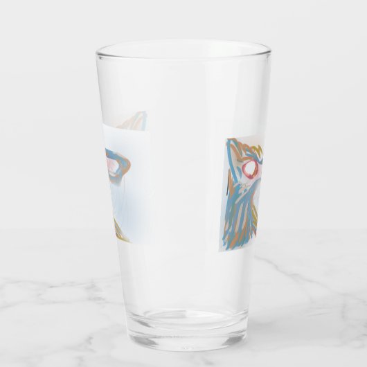 Glass werewolf Cup Glas (Links)