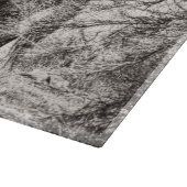 Glass Westerne cowboy met snijwboy Snijplank (Hoek)