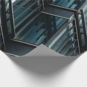 GLASS WINDOW-GEBOUW CADEAUPAPIER (Hoek)