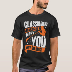Glassblower-cadeautje voor werkGlassadeur T-shirt