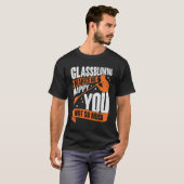Glassblower-cadeautje voor werkGlassadeur T-shirt (Voorkant volledig)