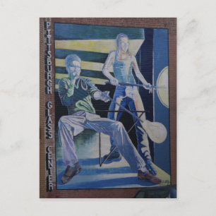 Glassblowers in Pittsburgh Briefkaart
