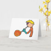 Glassbsting Kaart (Gele Bloem)