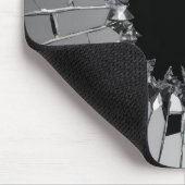 glasscherven gebroken muismat (Hoek)