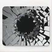 glasscherven gebroken muismat (Voorkant)