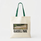 Glassellland Hollywood Sign in Glassell Park, CA Tote Bag (Voorkant)