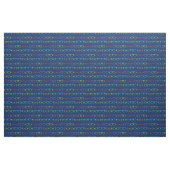 Glasses Cute Optician Rainbow Navy Stof (Fat Quarter)